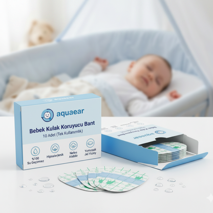 Aquaear l 10'lu Kulak Koruyucu Bant